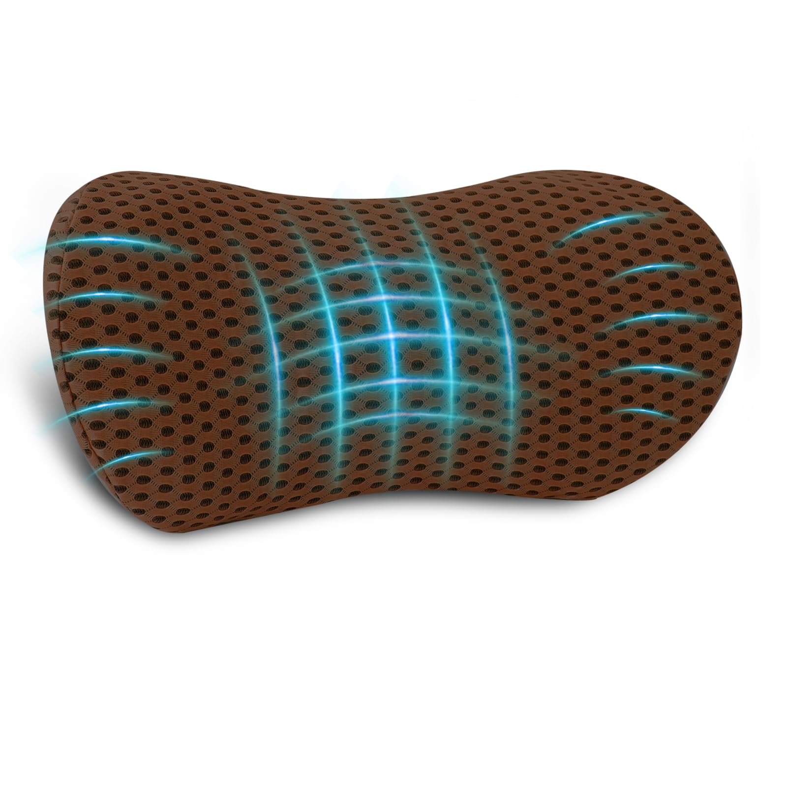 FOUSUPDT Lumbar Pillow shows ergonomic design for better posture on long drives