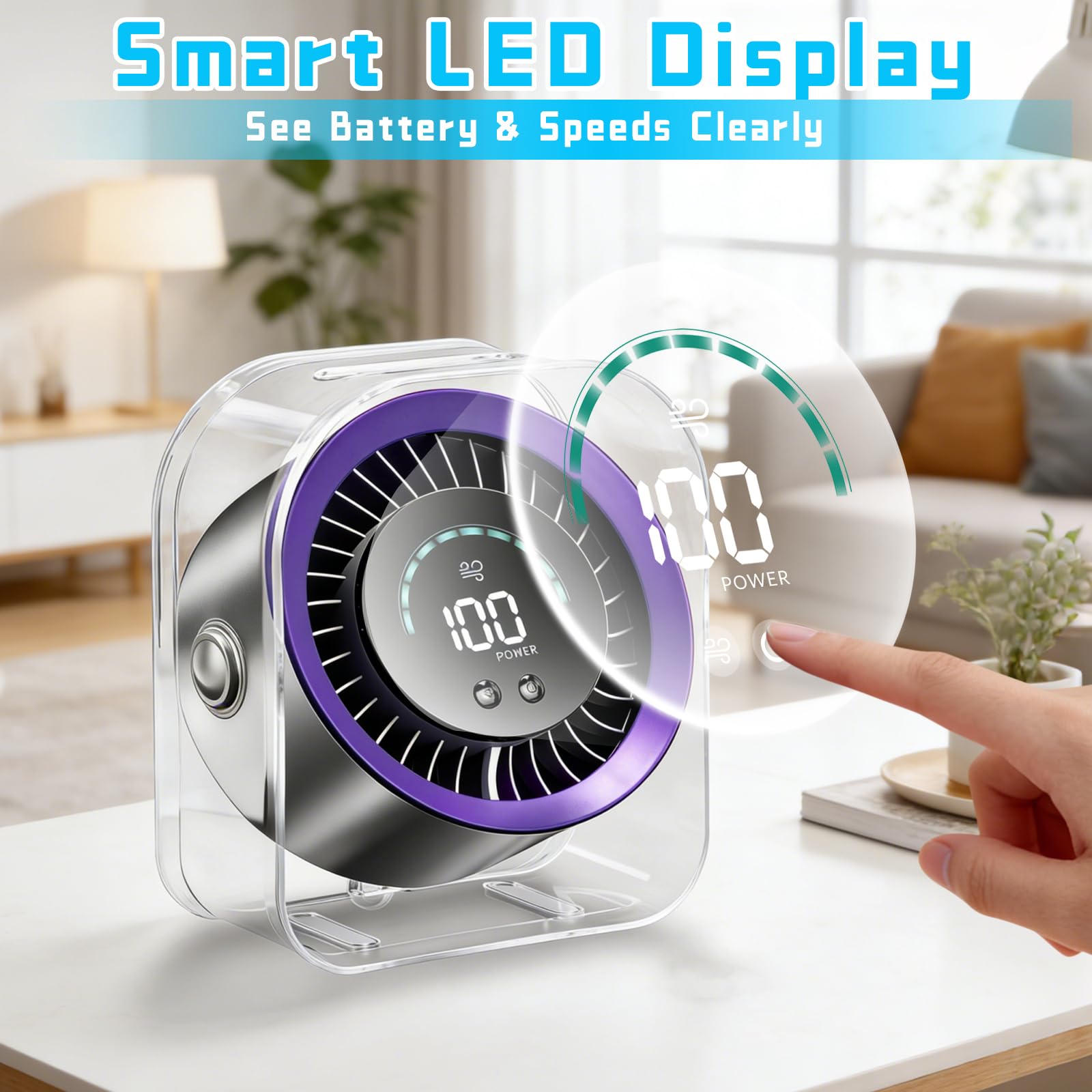FOWSEEK ultra quiet 26dB operation supports peaceful rooms