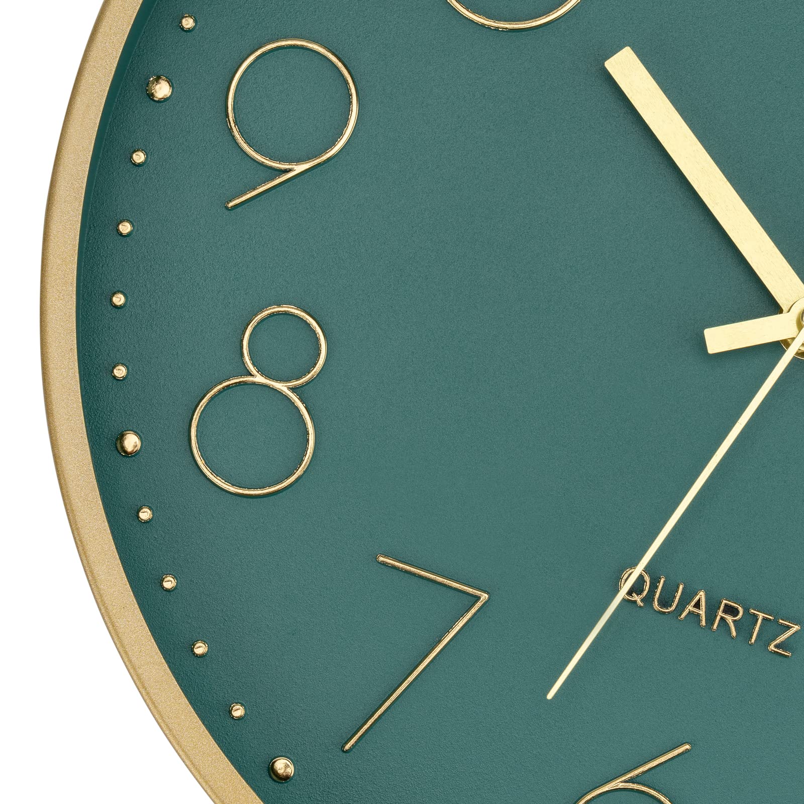Foxtop 12-inch round dial gives balanced wall presence