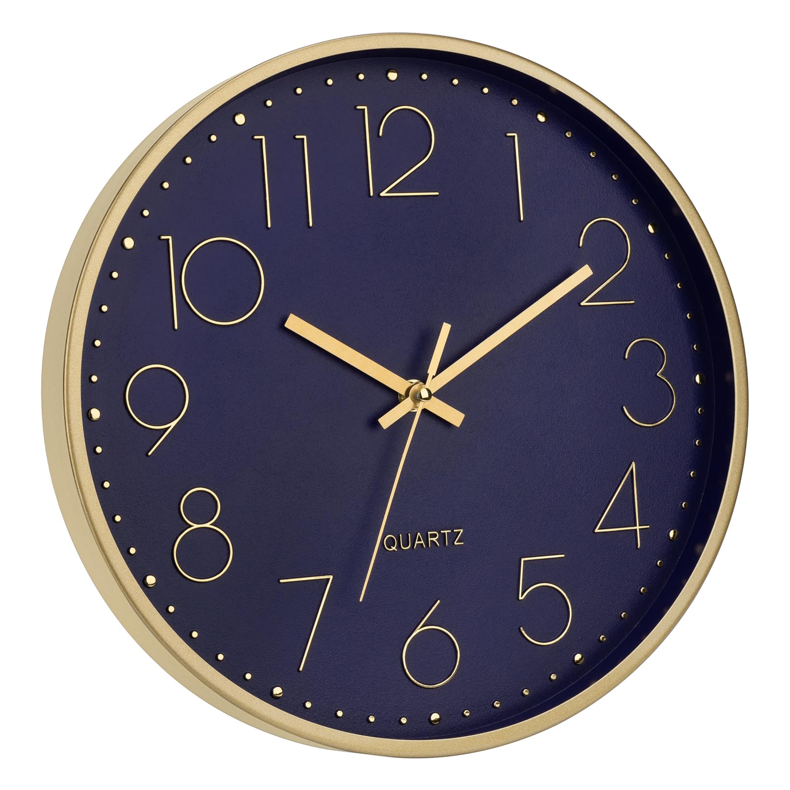 Foxtop clock back-slot and hook simplify wall mounting