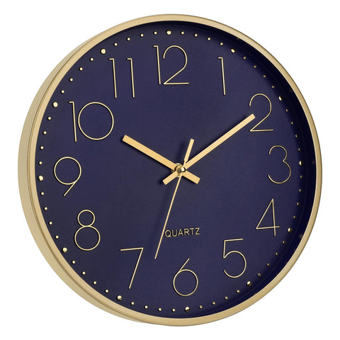 Foxtop clock back-slot and hook simplify wall mounting