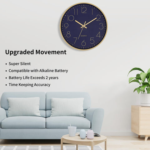 Foxtop clock with glass cover protects the dial and keeps dust away