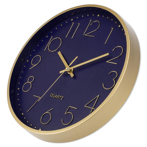 Foxtop clock uses silent quartz movement for peaceful spaces