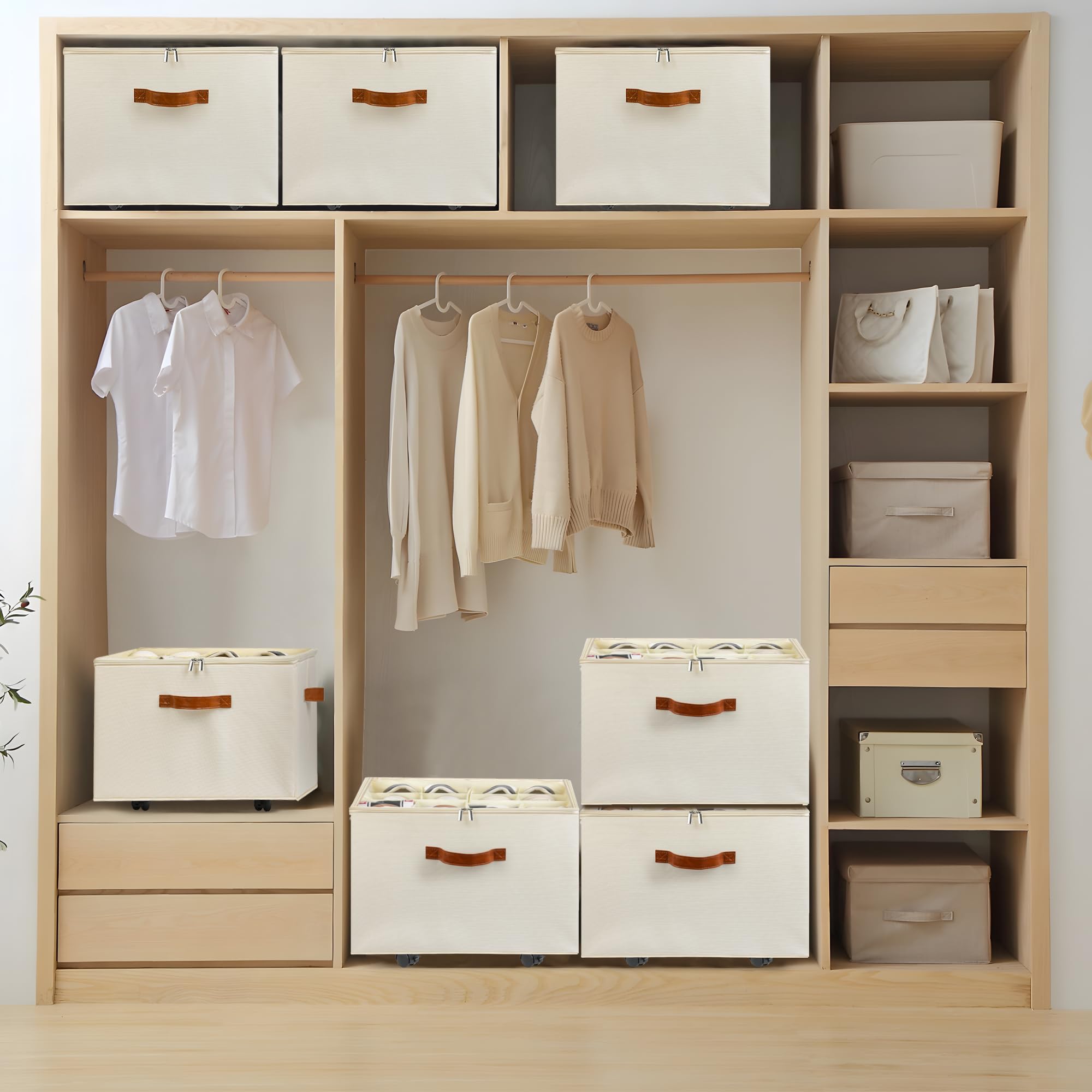 Foyego foldable, stackable design fits small spaces like dorms.