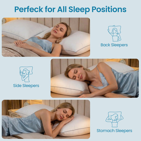 FP FLEXPEDIC hidden side zipper lets you adjust fill easily.