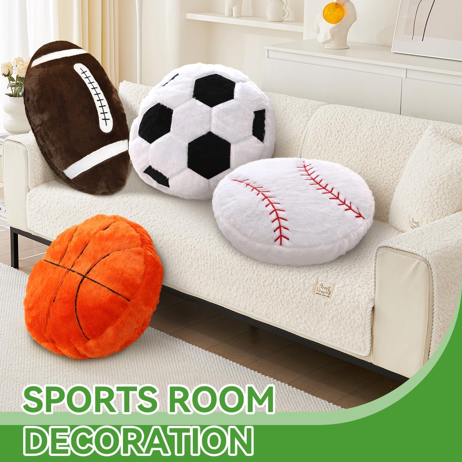 FPYWO soccer pillow gift for soccer enthusiasts.