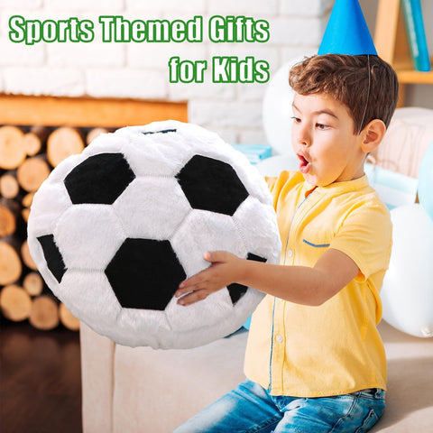 FPYWO soccer pillow washable cover for easy cleaning.