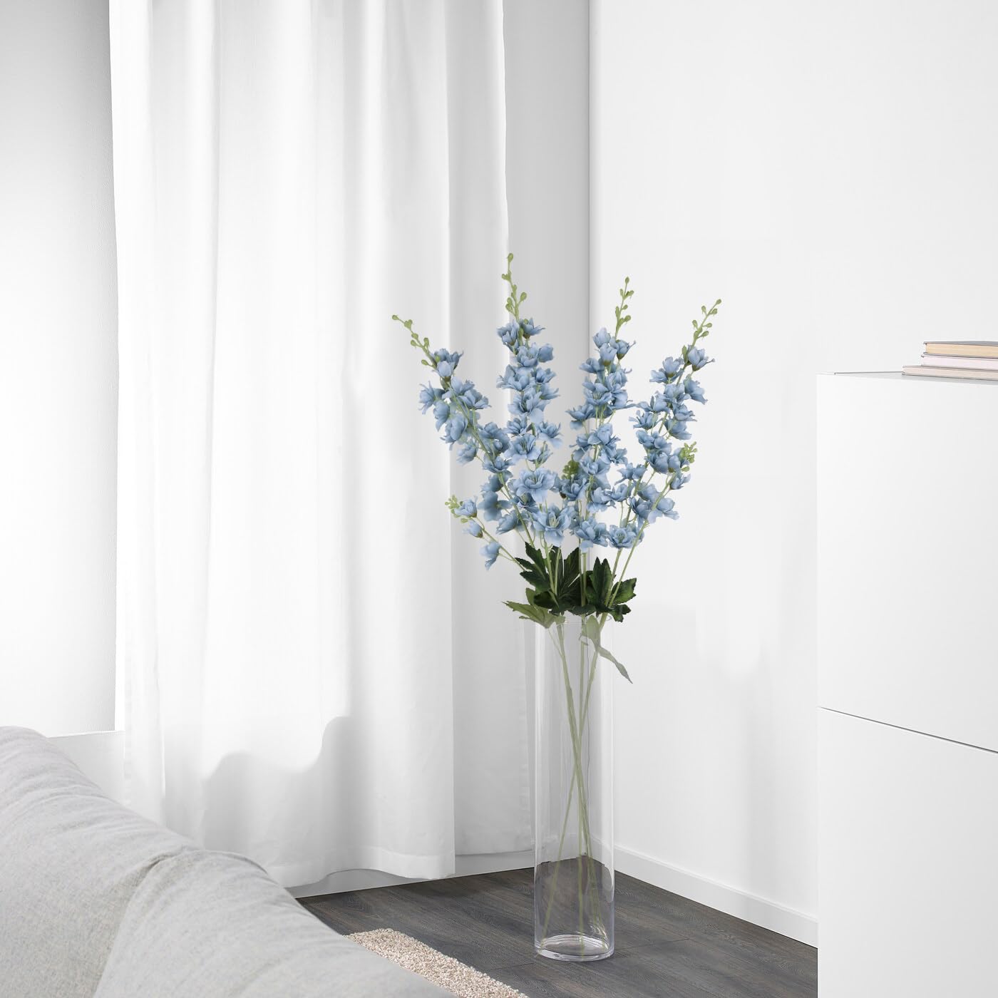 Fqueelvys durable delphinium stems suitable for seasonal decor