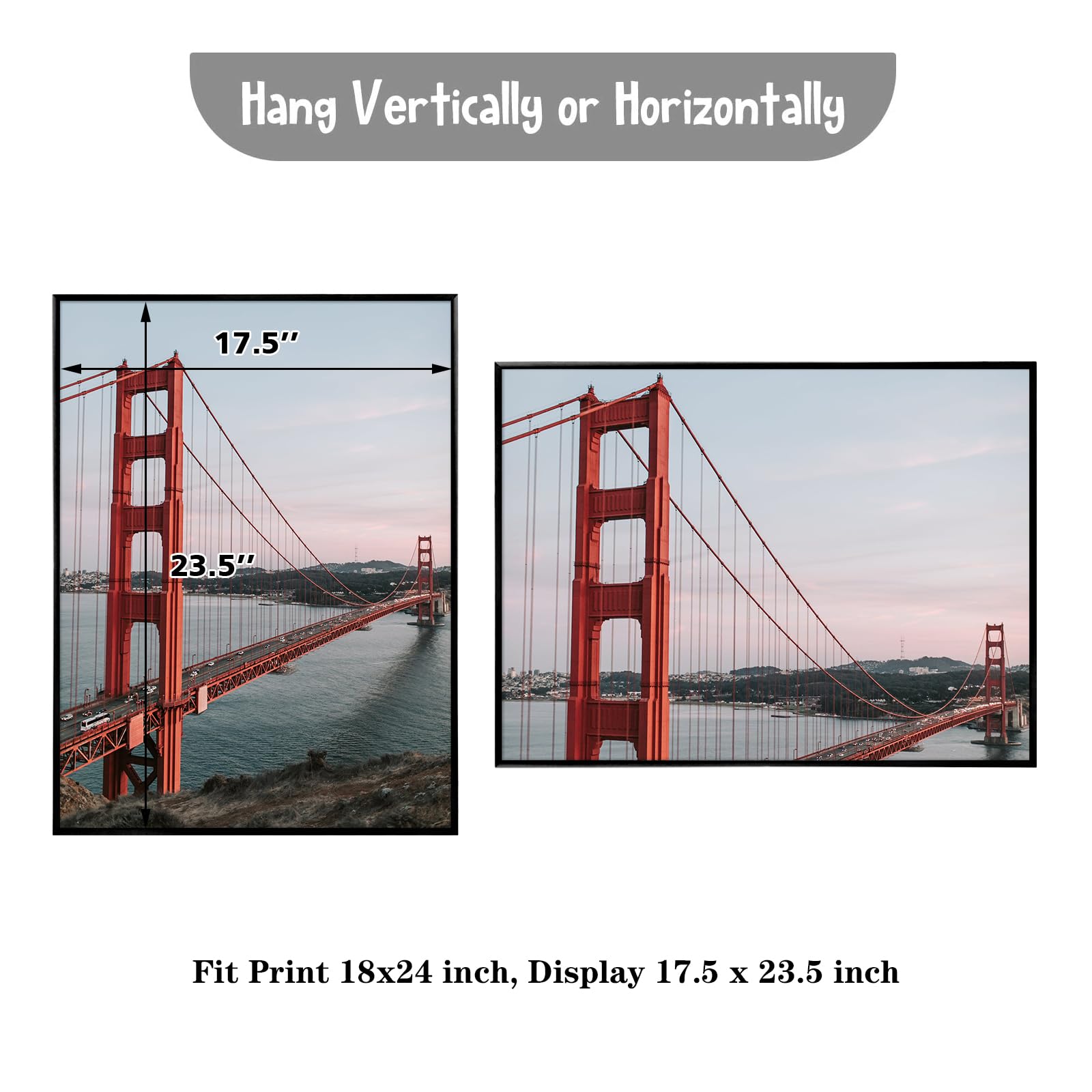 Frametory displays photos or art with a clean, modern look