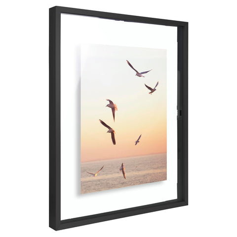 Frametory artwork-display 11x14 frame elevates certificates and prints with minimal boundary.
