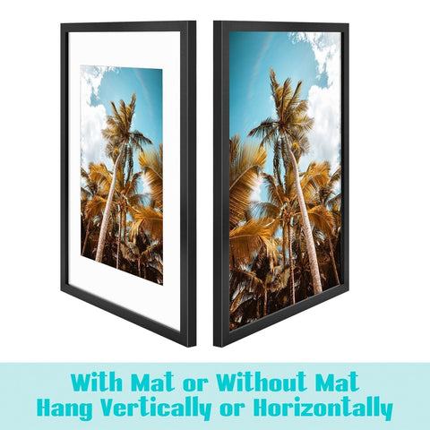Frametory 2 mm high-definition glass front for clear viewing