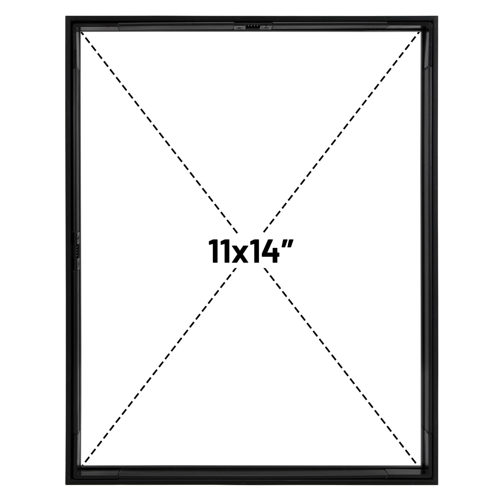 Frametory pressed-flowers-display features botanicals secured against plexiglass backing.