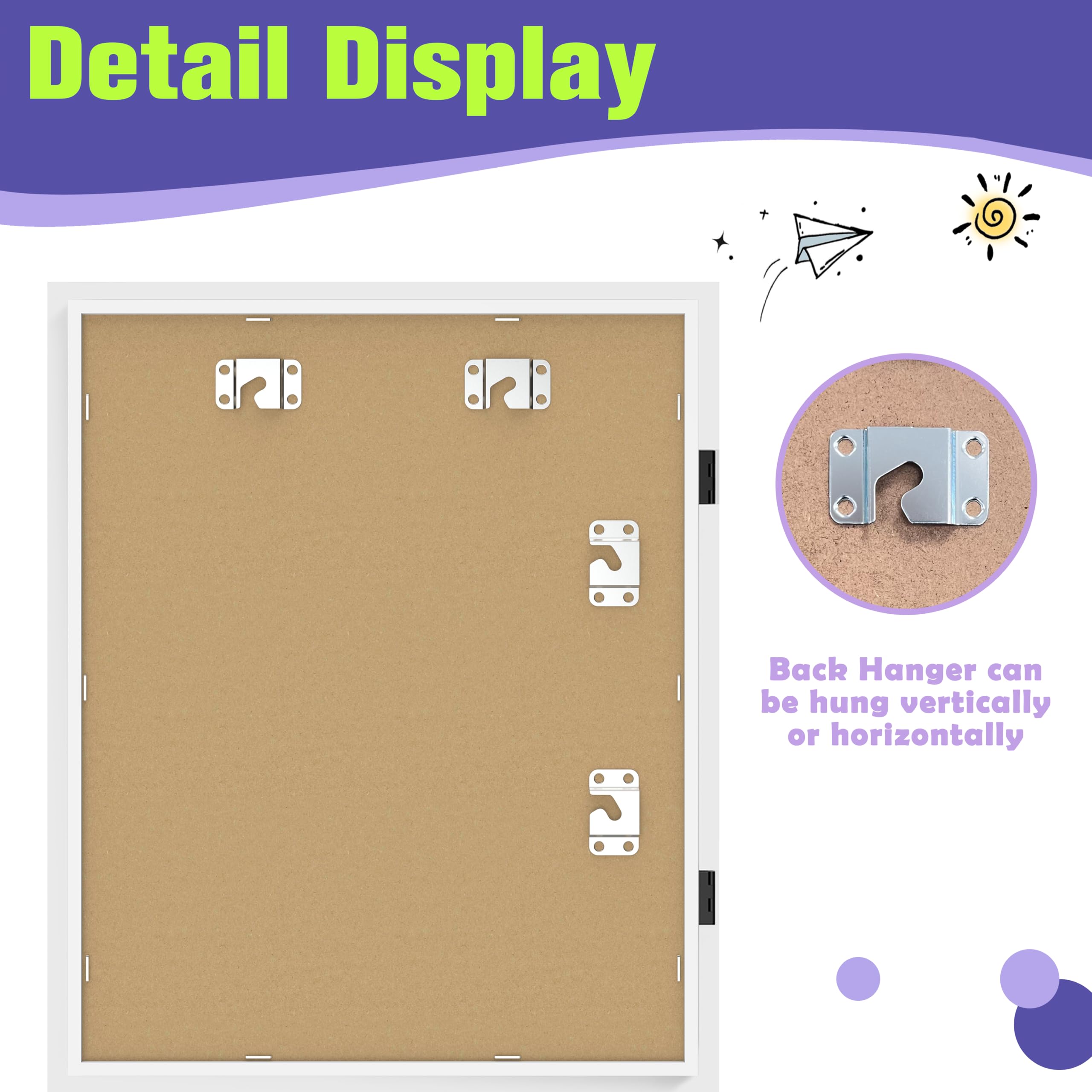 FrameWorks 2-Pack wood-frame with gallery-style edges for a polished home display