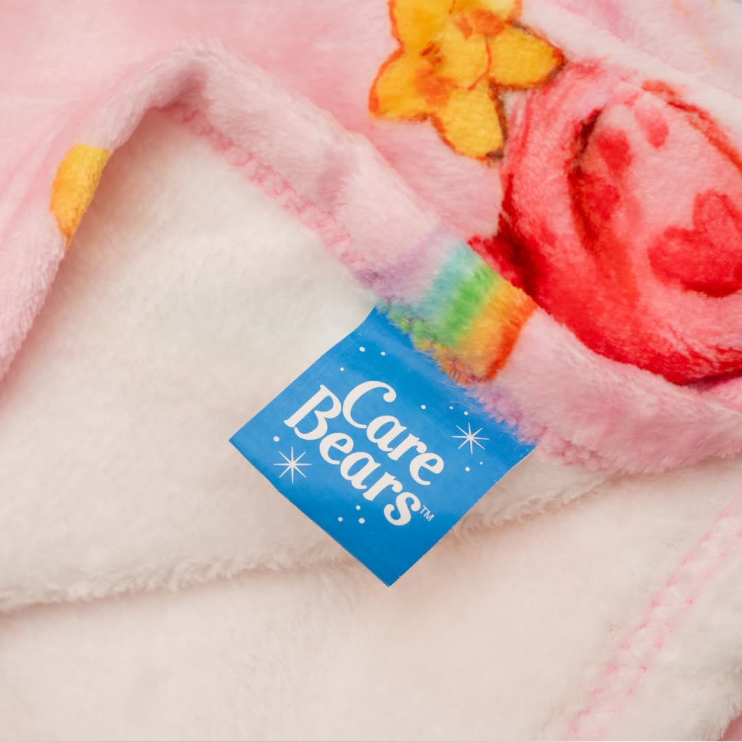 Franco Care Bears throw lightweight and travel-friendly.