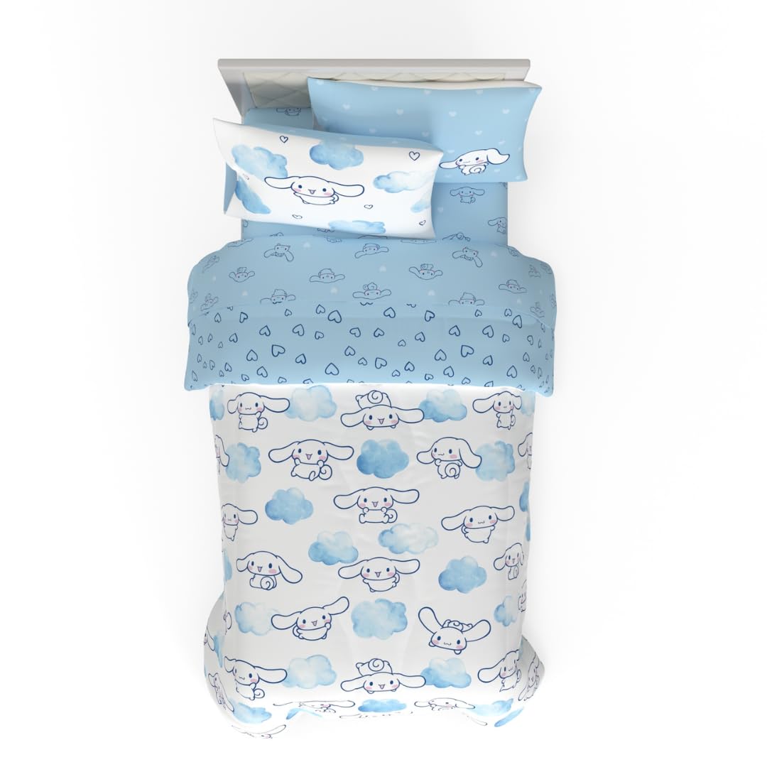 Franco Cinnamoroll front design with clouds for cozy nights