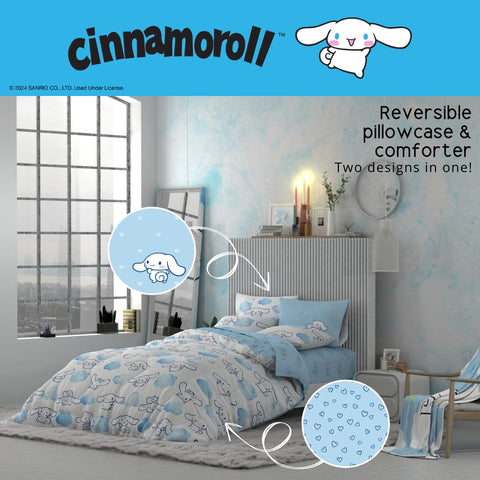 Franco Cinnamoroll twin-size set fits standard twin mattresses