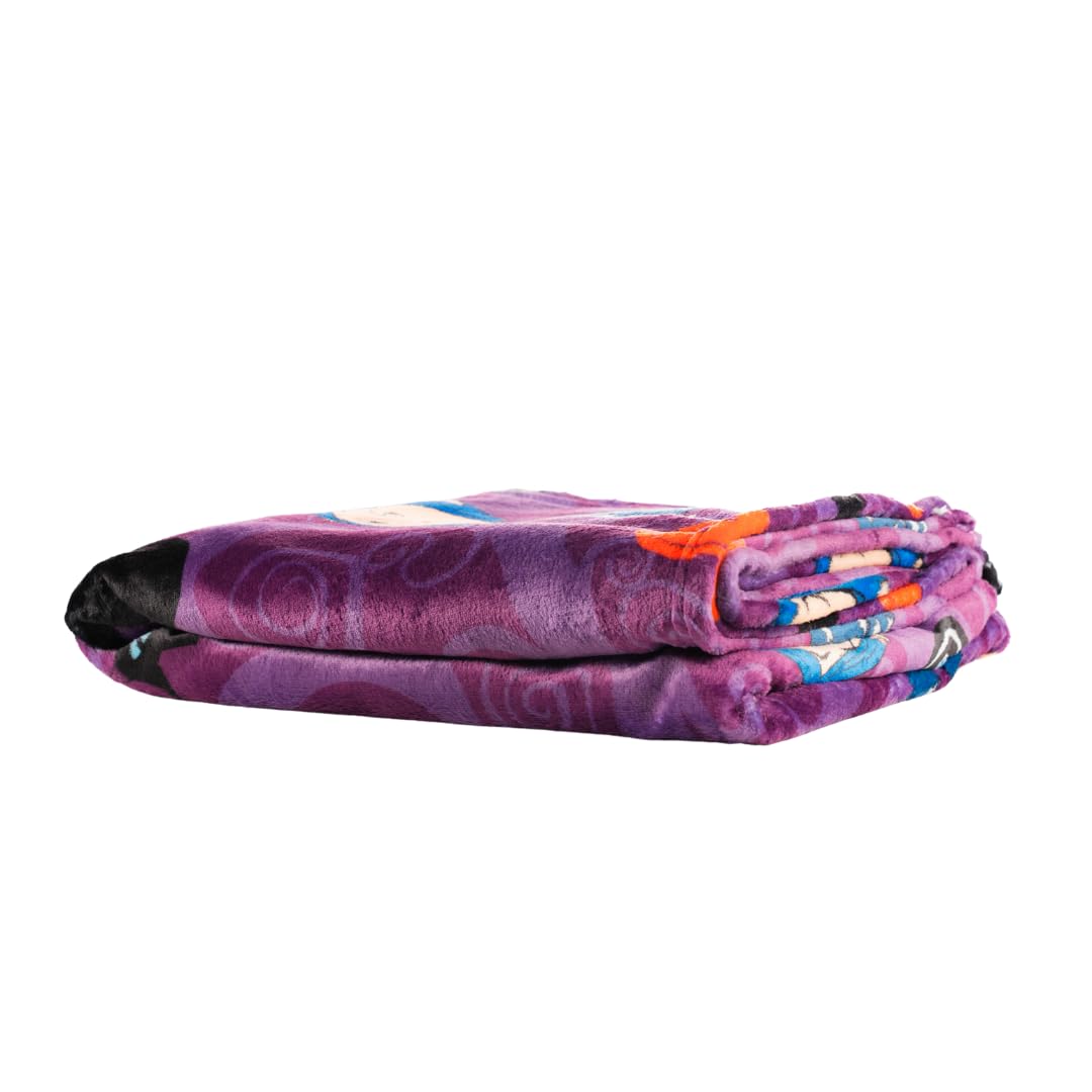 Franco Coraline soft plush texture throw promises lightweight warmth on chilly evenings