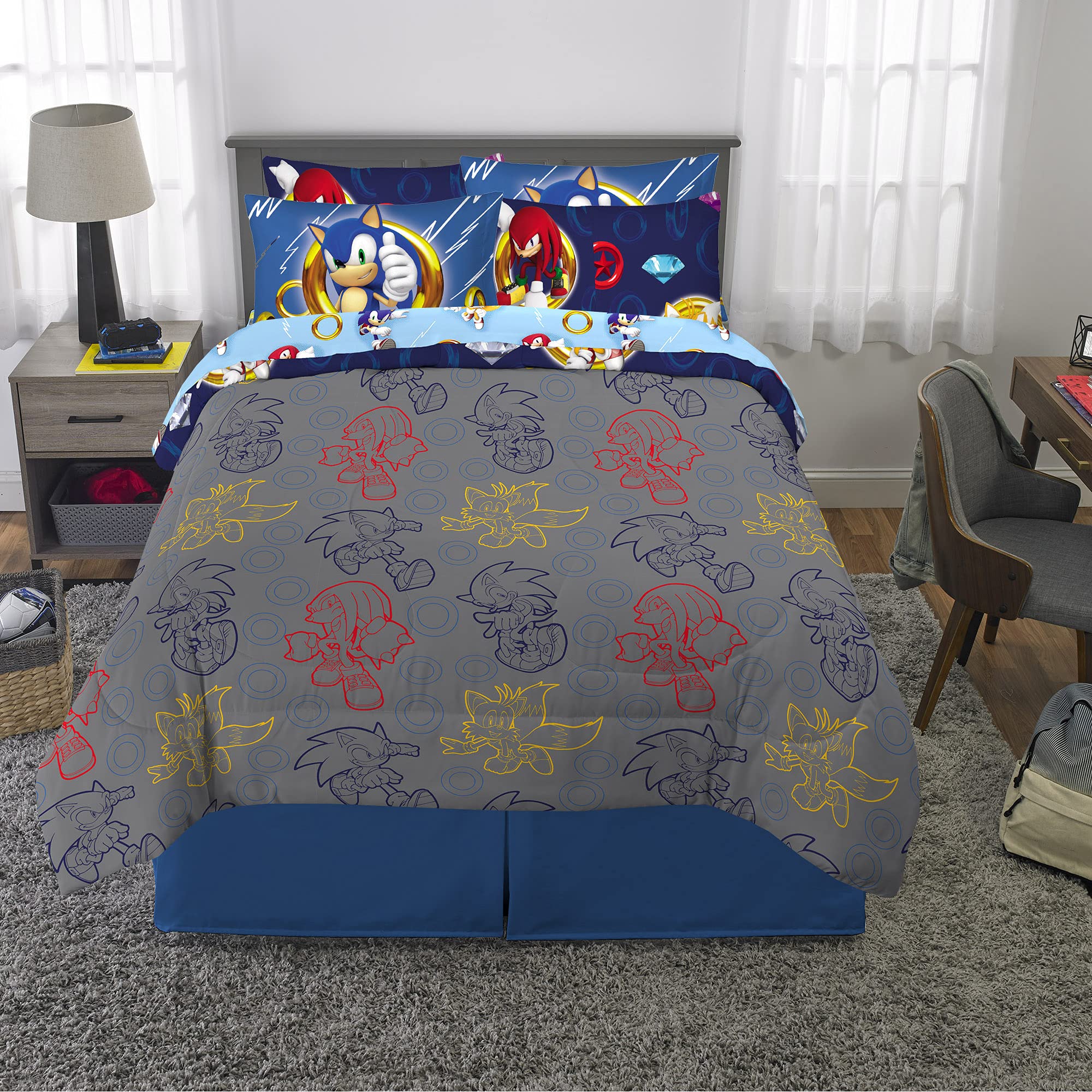 Franco full-size 7-piece set includes fitted sheet with deep pockets