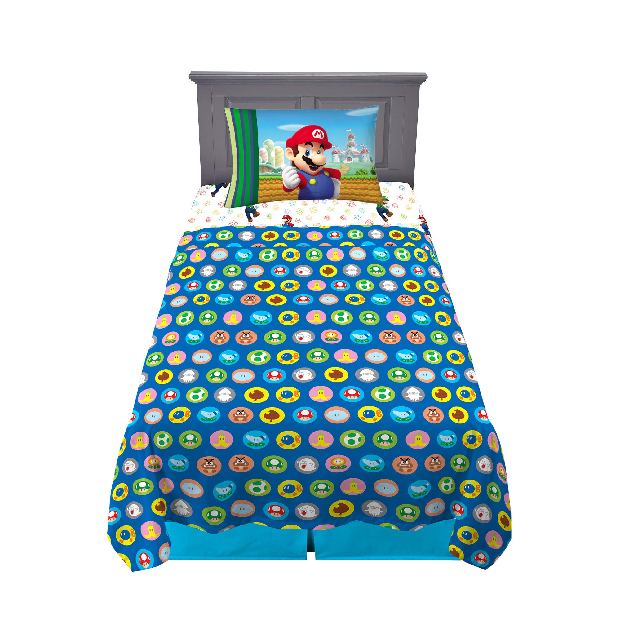Franco Mario twin fitted sheet with deep pockets for a secure fit