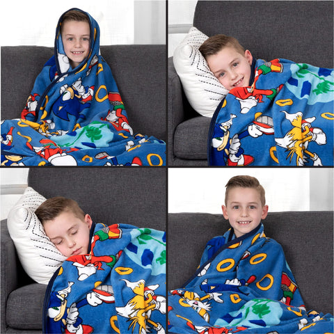 Franco micro raschel fabric provides plush warmth for kids during snuggles.