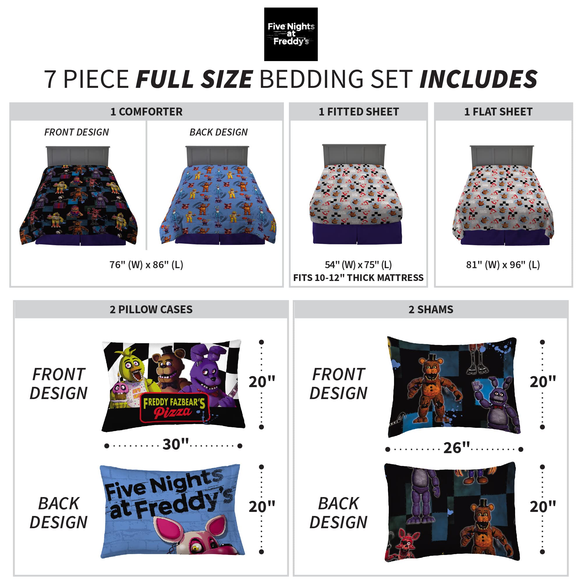 Franco microfiber soft bedding keeps kids warm and easy to care