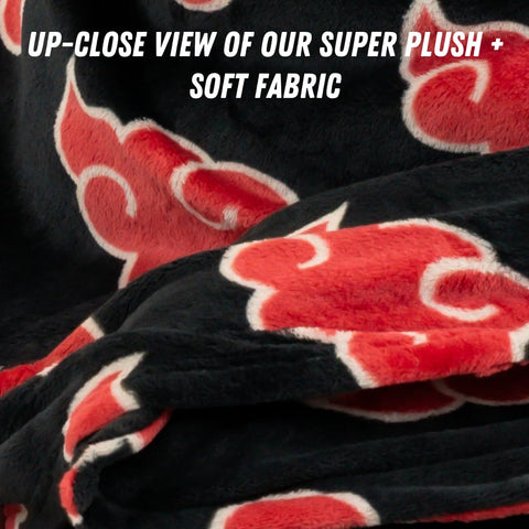 Franco Naruto hooded throw on couch for relaxed lounging