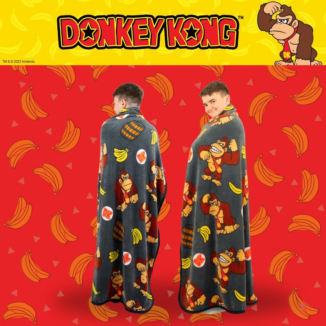 Franco officially licensed Donkey Kong throw signals authentic character design.