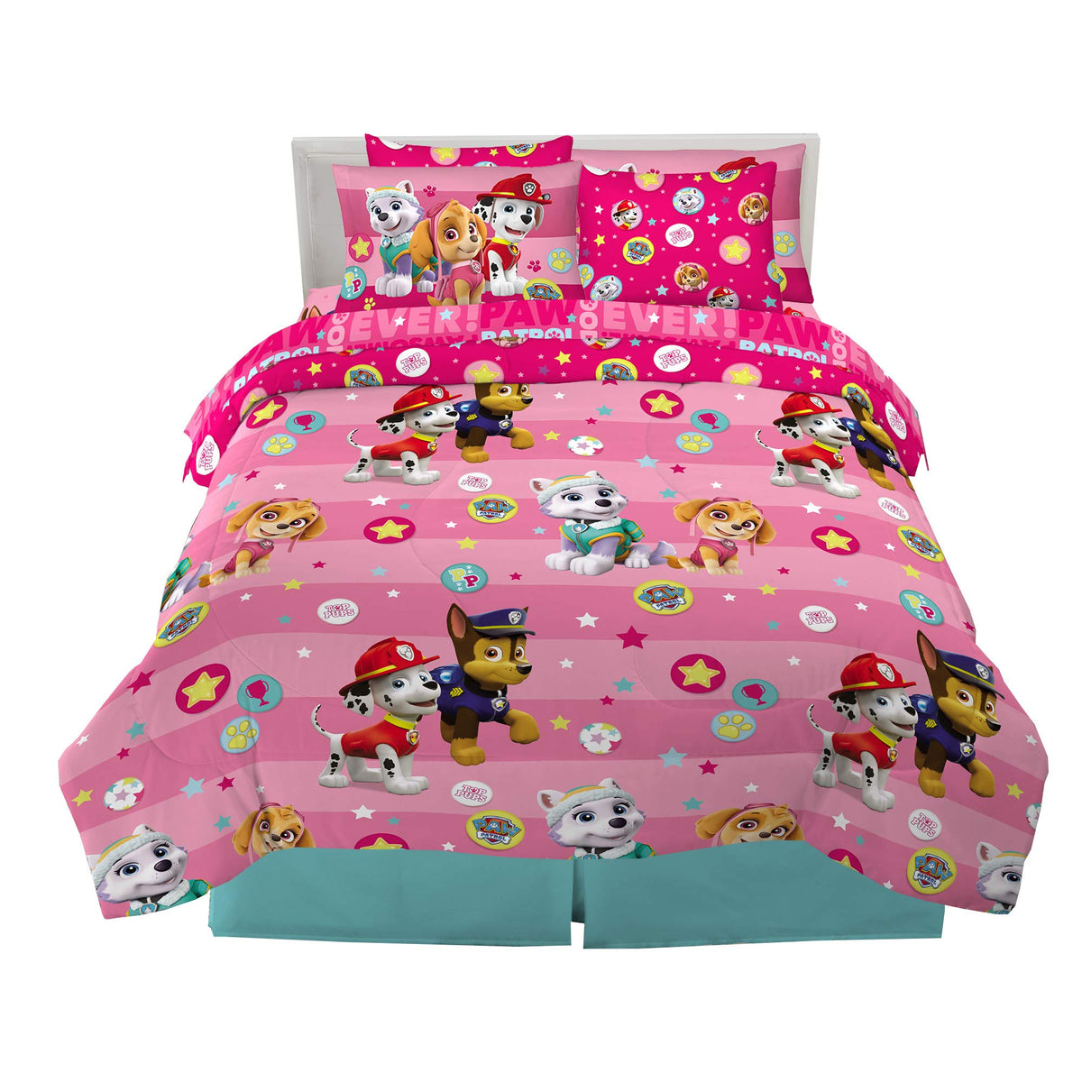 Franco Paw Patrol reversible comforter design for versatile room styling
