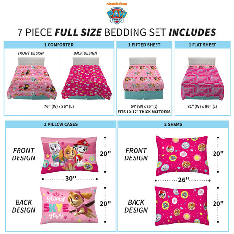 Franco Paw Patrol easy-care microfiber bedding offers soft, durable comfort