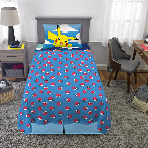 Franco Pokemon Fun character artwork enhances a lively Pokemon themed room