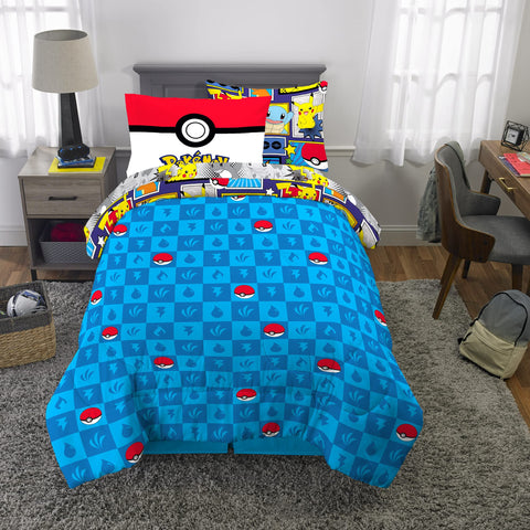 Franco Pikachu bedding for kids boosts bedtime excitement and imagination.