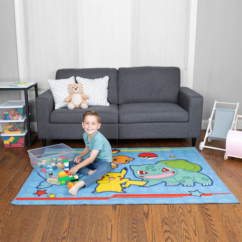 Charmander illustration adds bold color for imaginative floor play