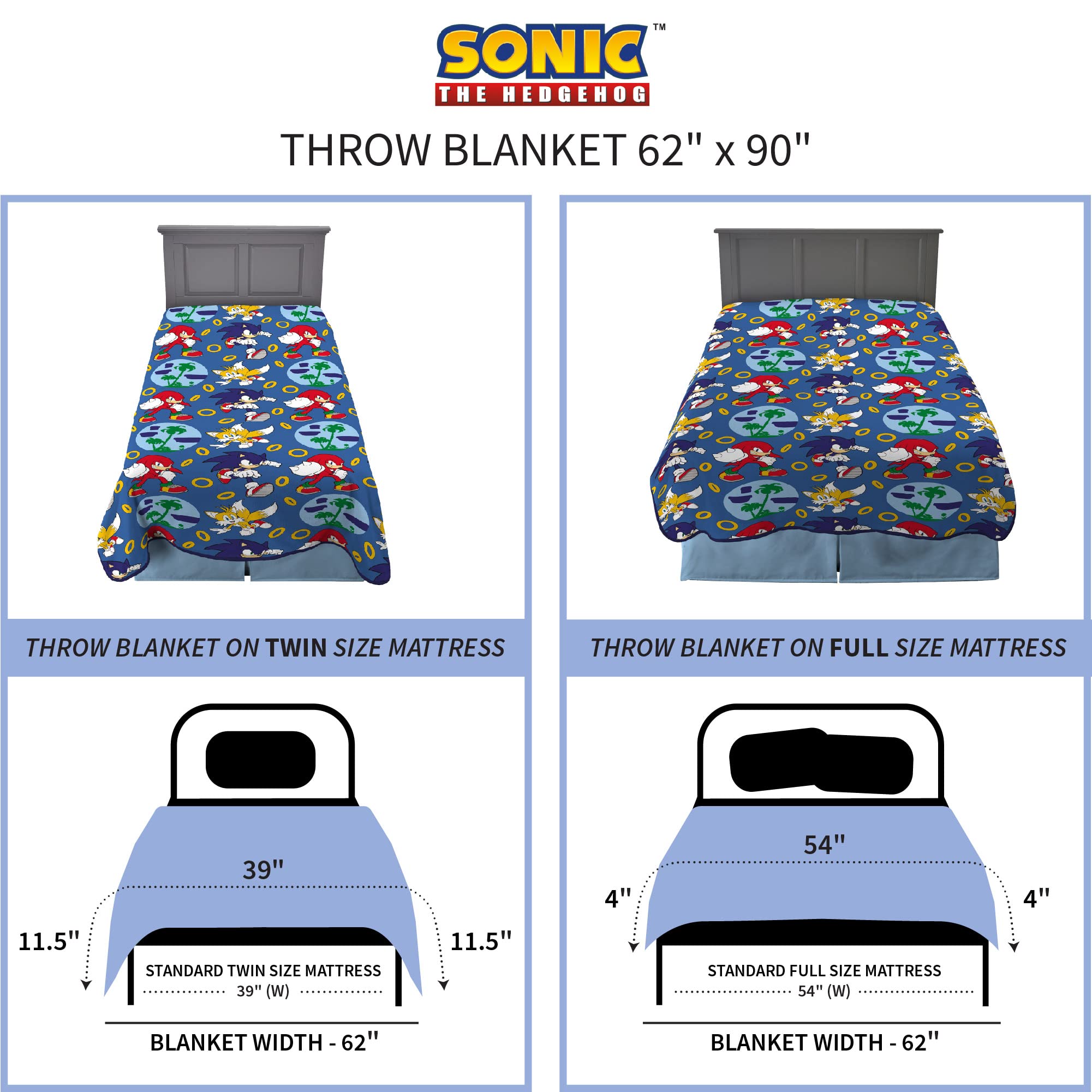 Franco Rings For All pattern shows Sonic, Tails, and Knuckles.