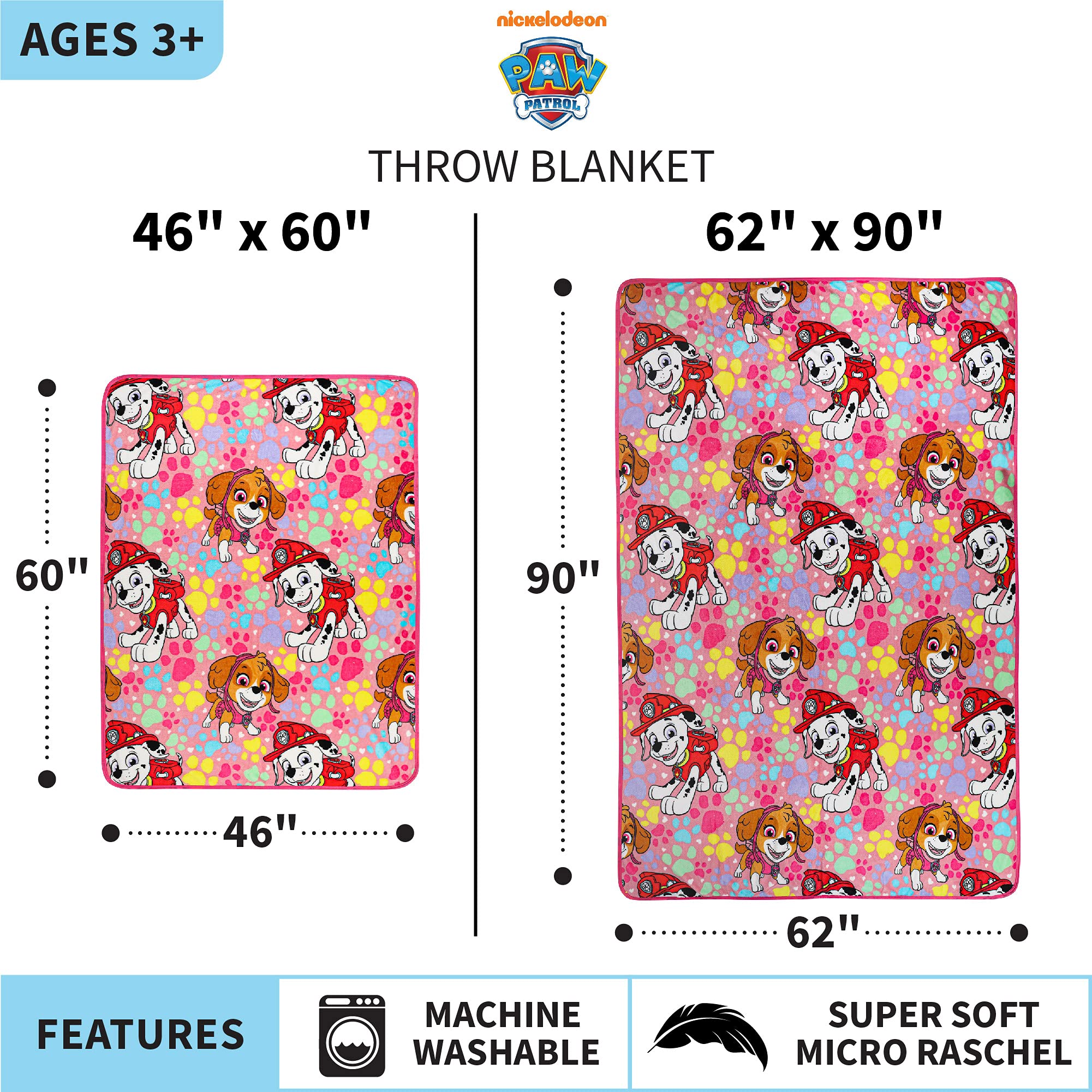 Franco soft micro-raschel fabric throw offers plush warmth and snuggle factor.