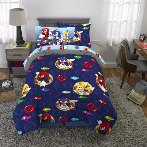Franco Sonic bedding sheets design with cohesive, playful decor