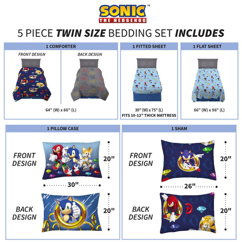 Franco Sonic grey silhouette print adds subtle character flair to kid’s room
