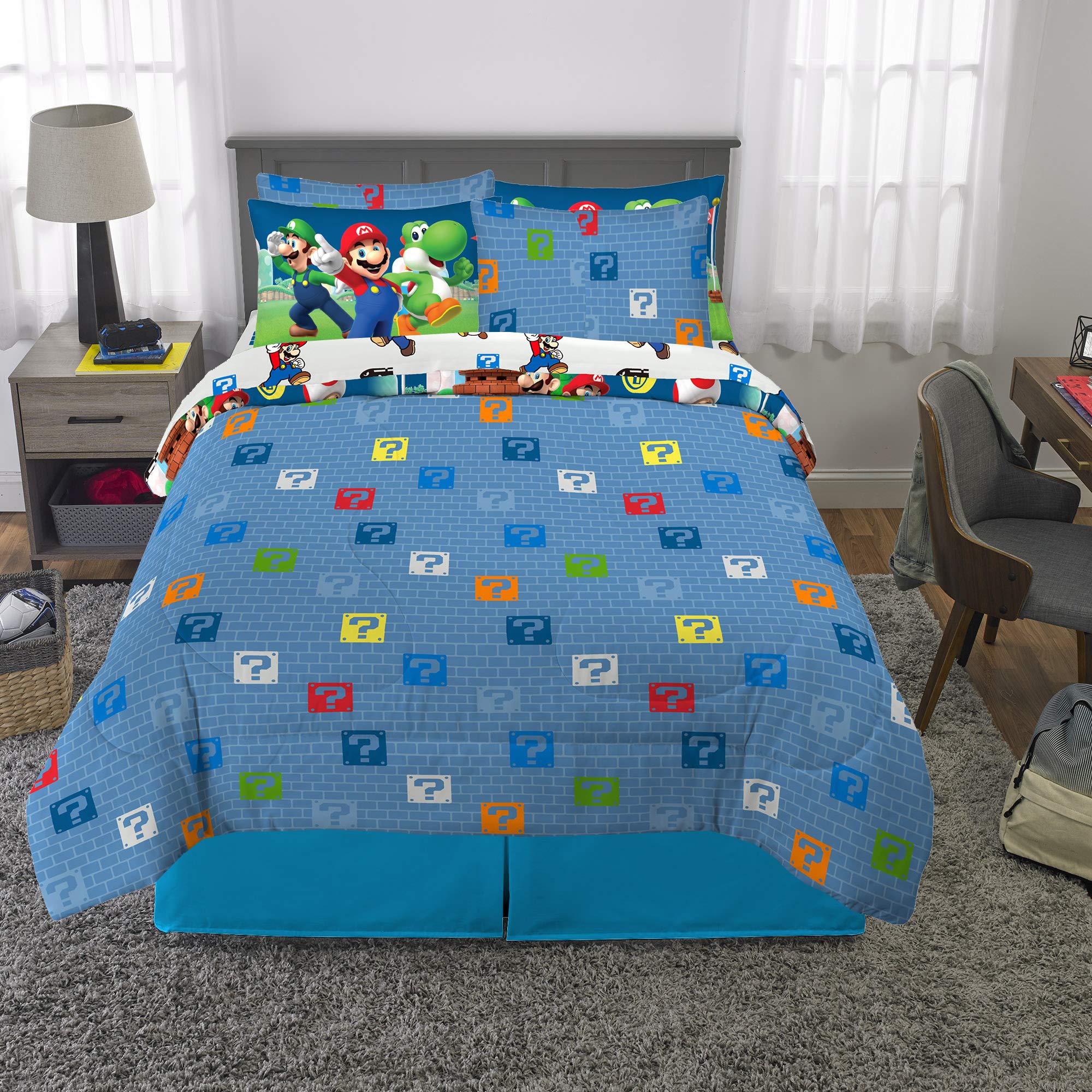 Franco officially licensed Nintendo bedding, great for themed rooms