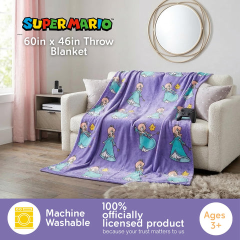 Franco Rosalina Throw easy care in machine washing and drying.
