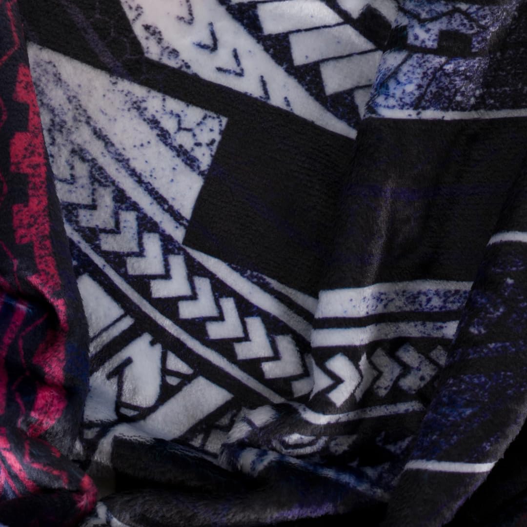Franco WWE Roman Reigns throw is machine washable for easy care and lasting vibrancy.
