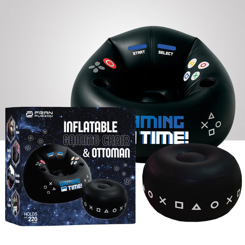 FranFusion inflatable chair adds color and fun to gamer room