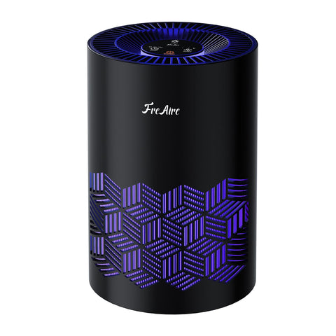FreAire air purifier bedroom front view for cleaner air in large rooms