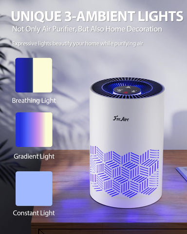 FreAire HEPA filtration helps reduce smoke and pollen in real life