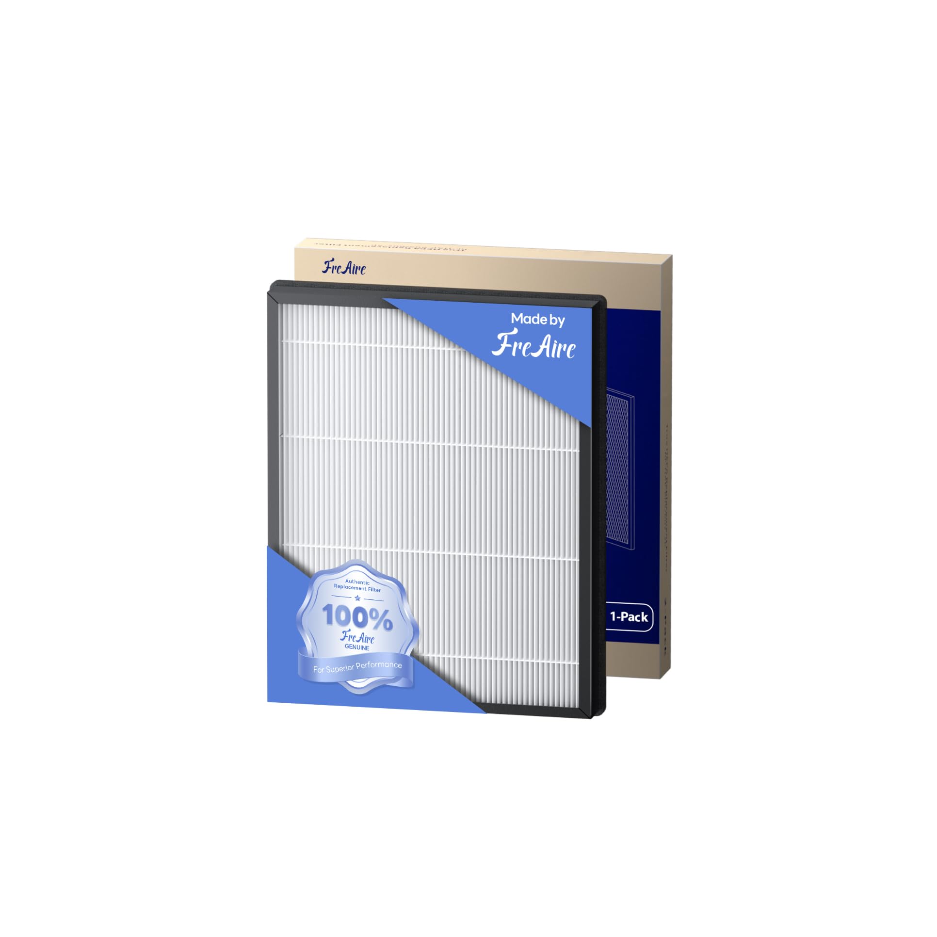 FreAire HAP607 replacement filter showcasing 3-in-1 filtration for cleaner indoor air.