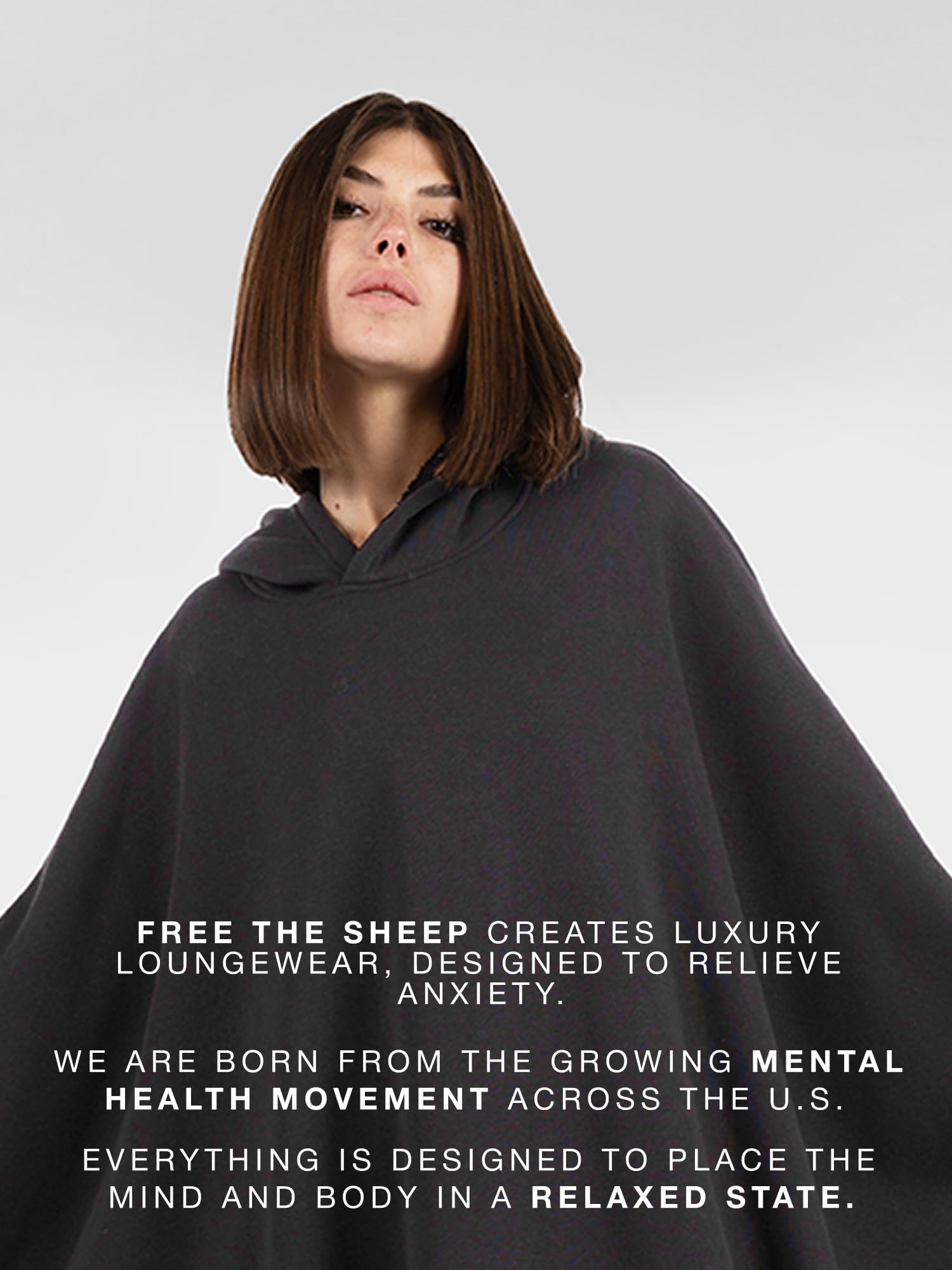 FREE THE SHEEP Eden Hoodie custom-made materials for lasting wear