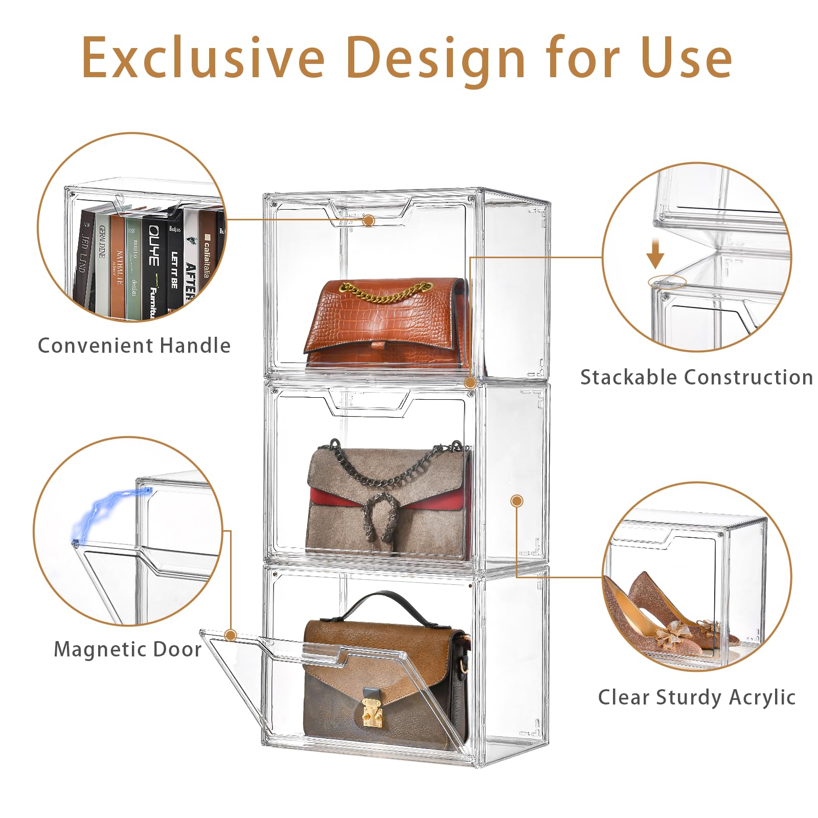 Freebat display shelf for collectibles keeps items visible and protected.