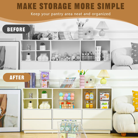 Freebat durable clear storage bin designed for repeated use