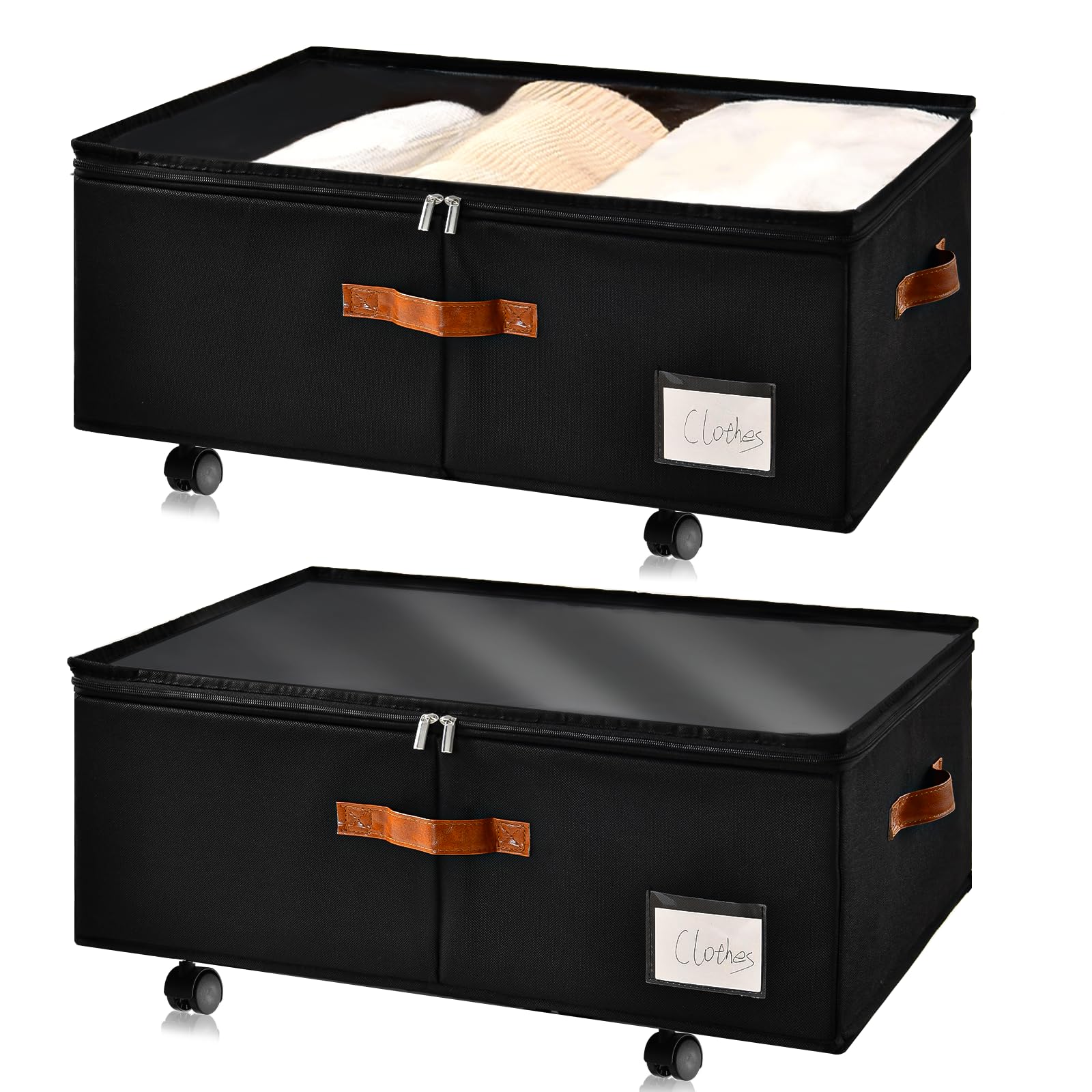 Freebat under-bed storage with wheels for easy mobility and tidy spaces.