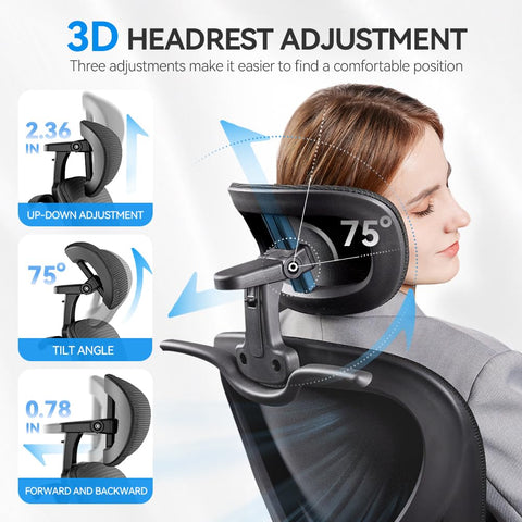 Freepub chair features adjustable lumbar support for lower back comfort