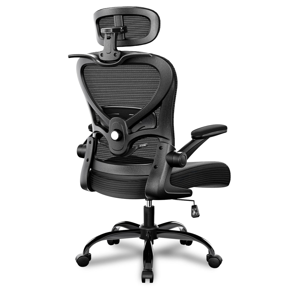 Freepub ergonomic chair with 3D headrest supports posture during long work sessions