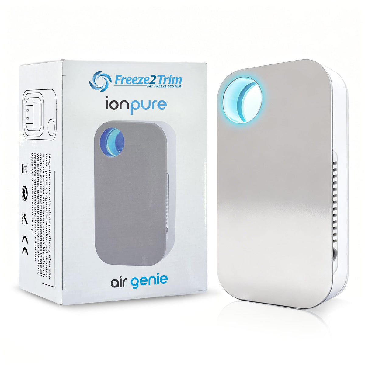 FREEZE2TRIM Ion Pure plug-in purifier in outlet, space-saving air cleaning for any room